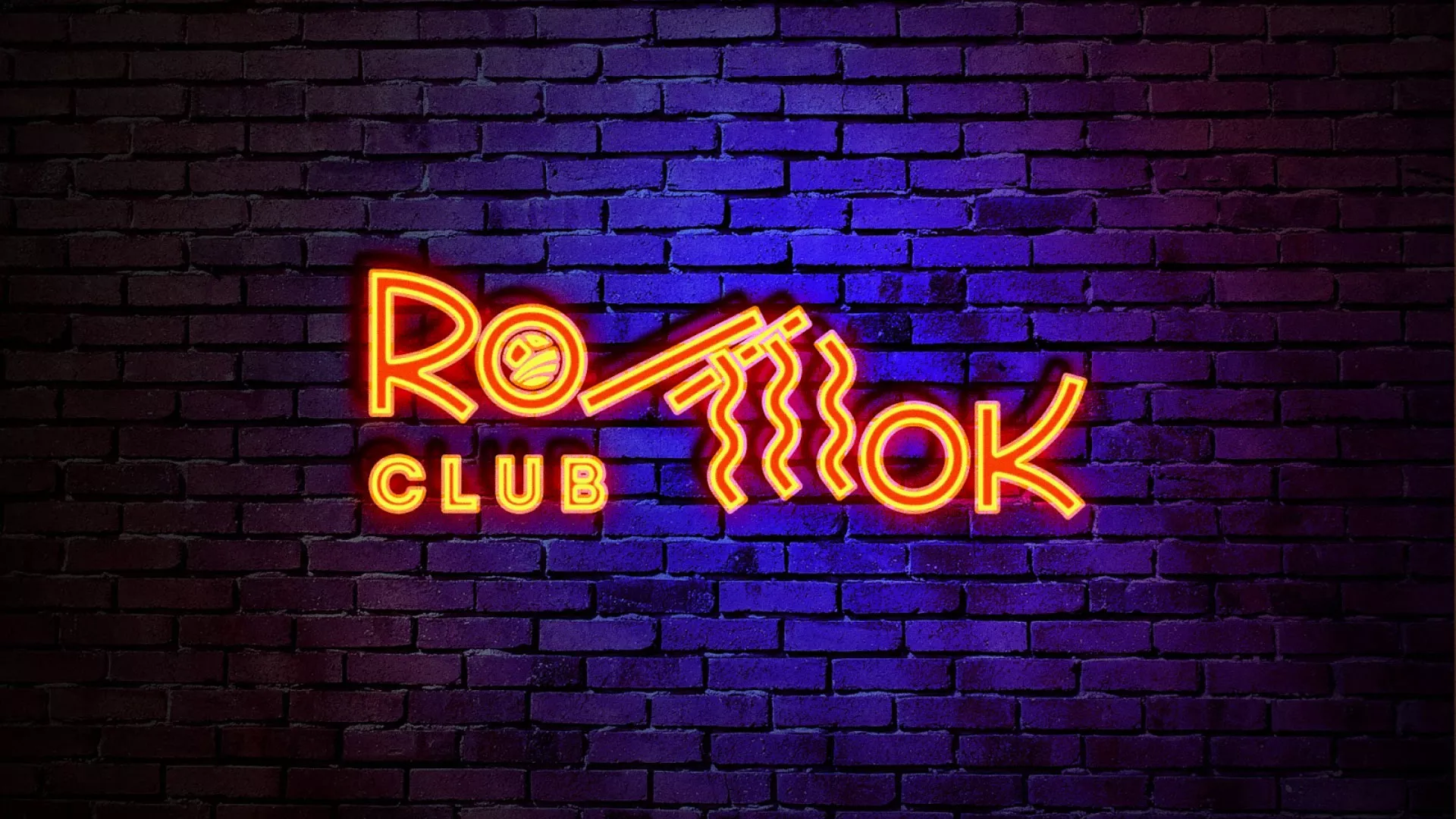 Разработка интерьерной вывески суши-бара «Roll Wok Club» в Протвино